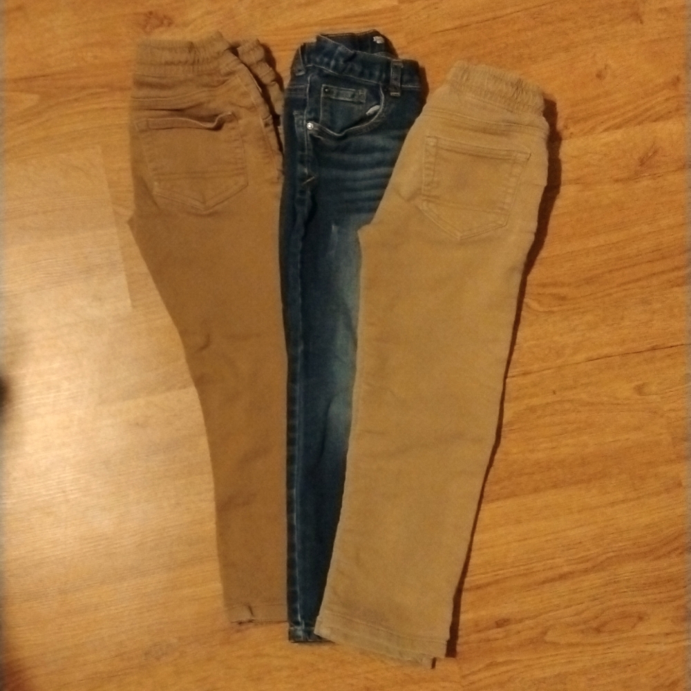 3 pairs of boys pants